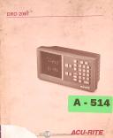 Acu-Rite-Acu-Rite MillPWR DRo, Programming & System Set-Up Manual Year (1995)-MillPWR DRO-02